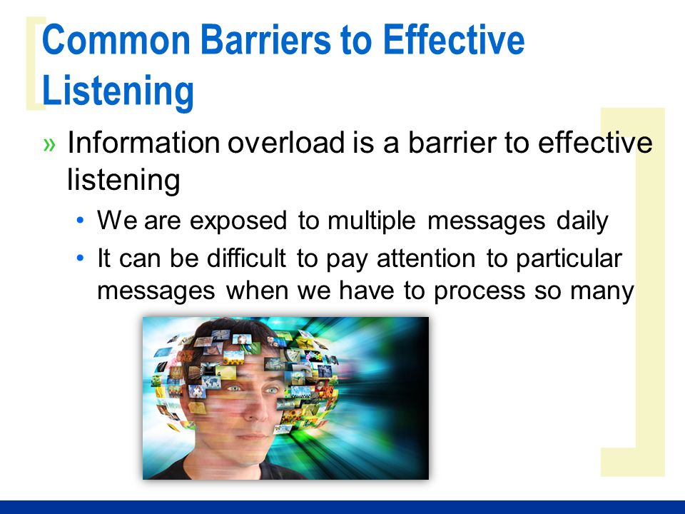 Effective informational listening